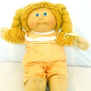 yellow hair doll